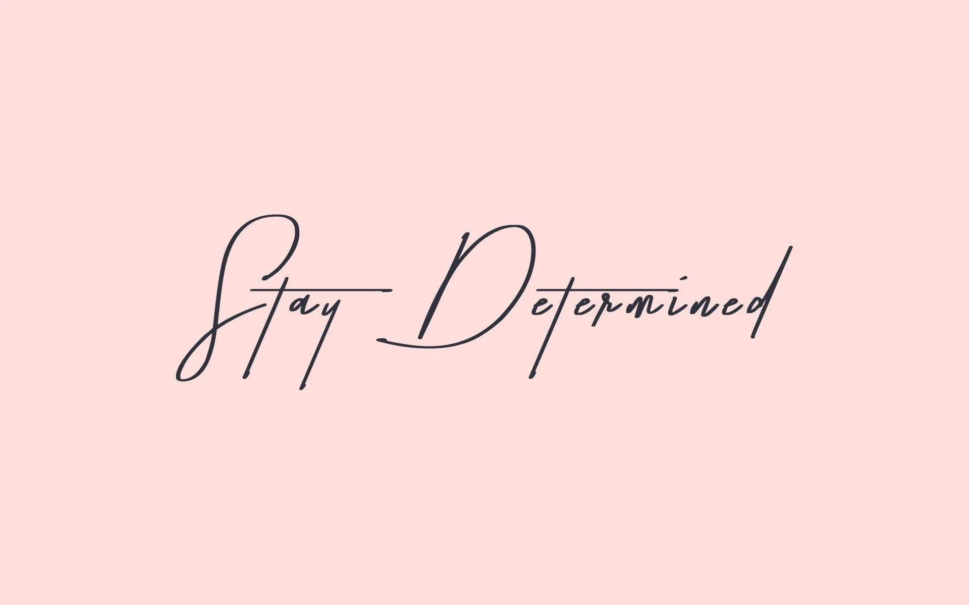 Pink Quote Laptop Wallpaper
