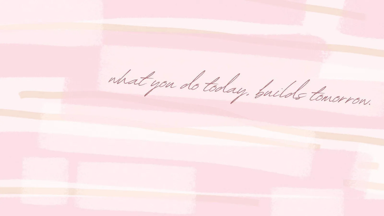 Pink Quote Desktop Wallpaper, HD Background on WallpaperBat