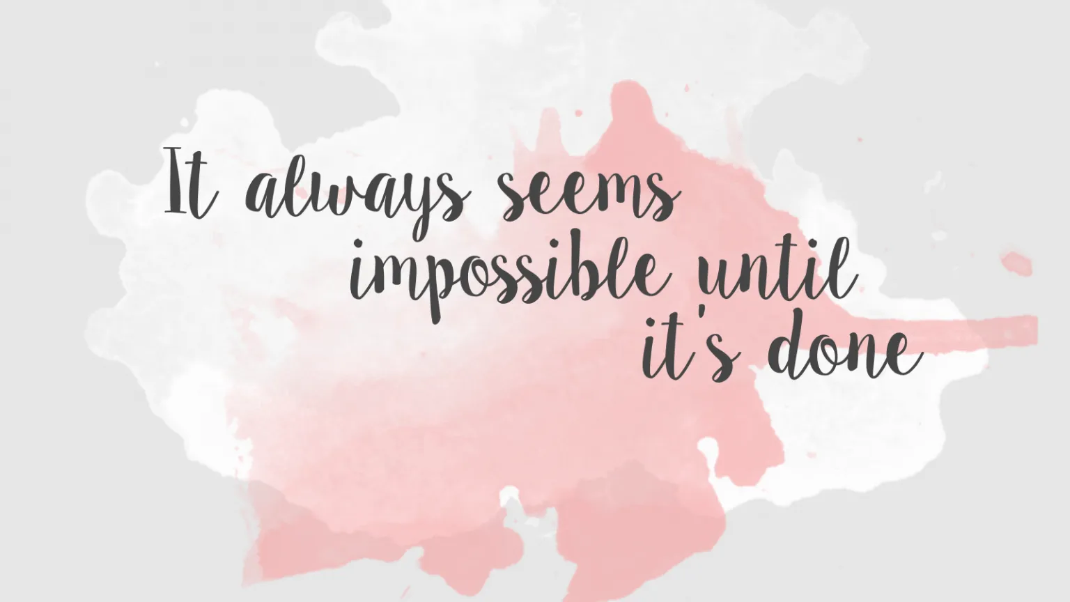 Pink Quote Laptop Wallpaper