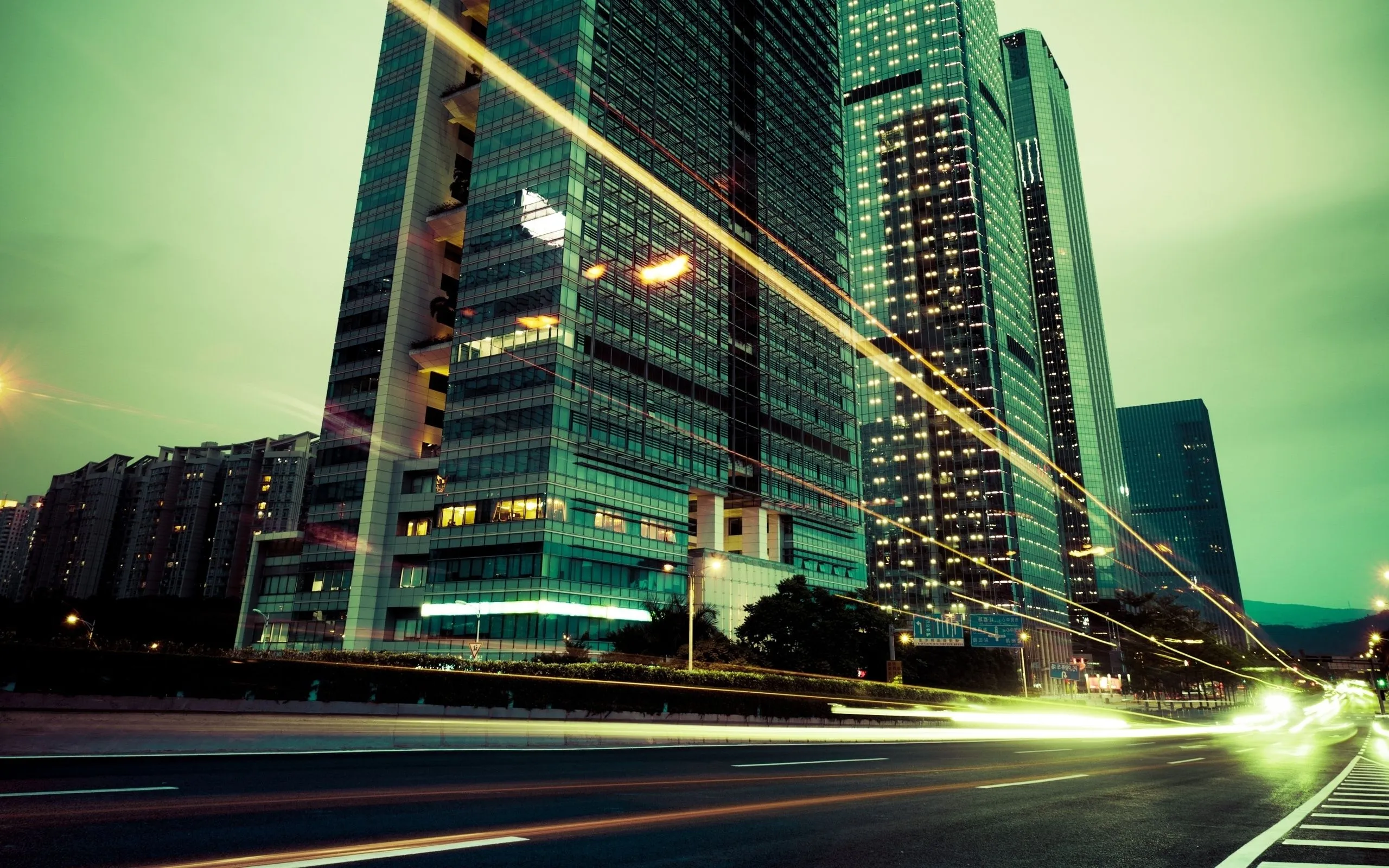 city, ​​lights, buildings Wallpaper, HD City 4K Wallpaper, Image and Background