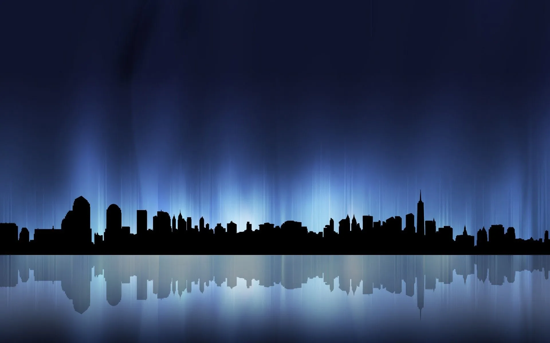 City lights, background Desktop wallpaper 1024x600