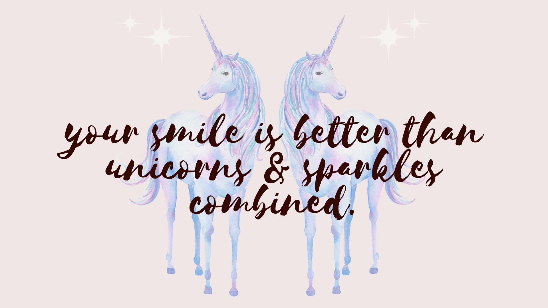 Magical Desktop & Mobile Wallpaper Fit For a Unicorn the Cusp