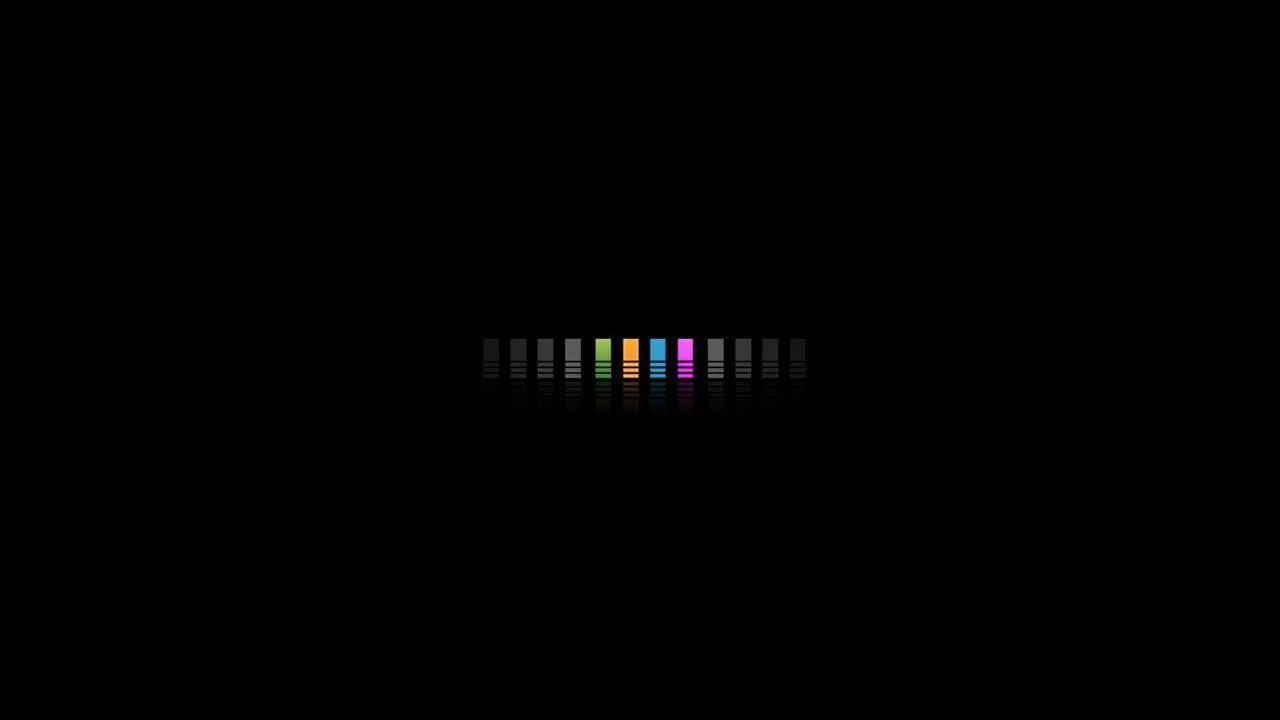 Dark and Neon Wallpaper