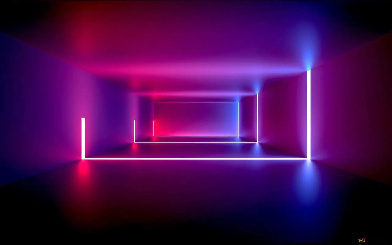 Neon Design Background for pc 2K wallpaper download
