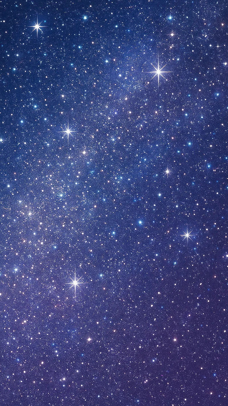 Starry night sky mobile wallpaper. Free Photo Illustration
