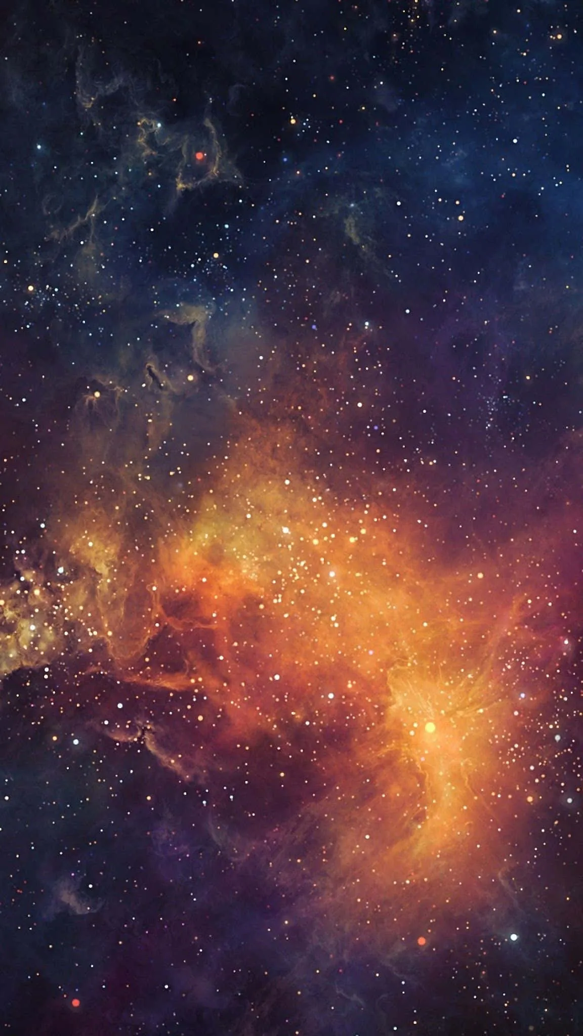 Download A Space Background With Stars And Nebula