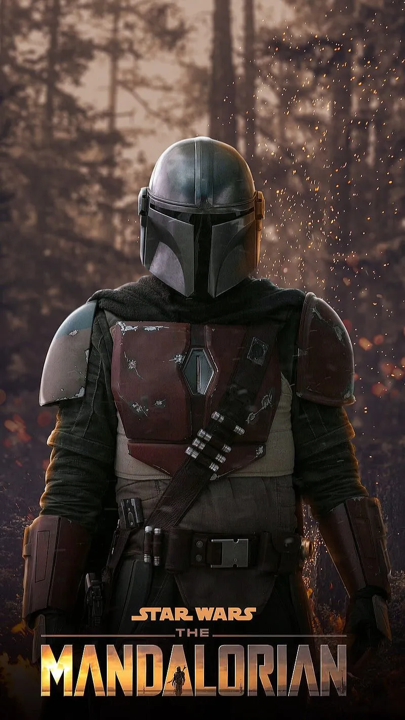 The Mandalorian knight, movie, soldier, star, starwars, guerra, wars, HD phone wallpaper