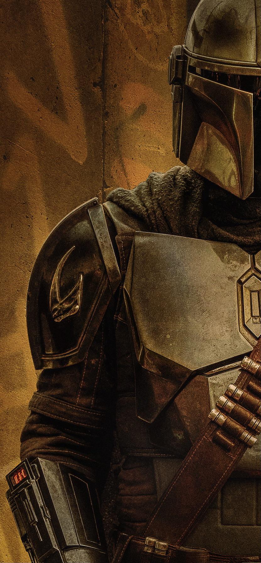 Wallpaper Mandalorian Art, The Mandalorian, Grogu, Star Wars, Art, Background Free Image