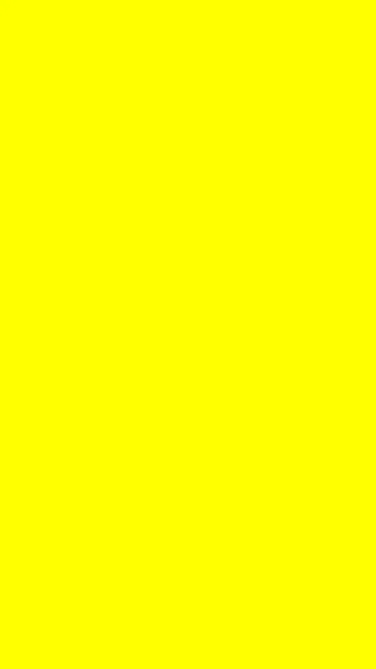 Yellow Solid Color Background Wallpaper for Mobile Phone