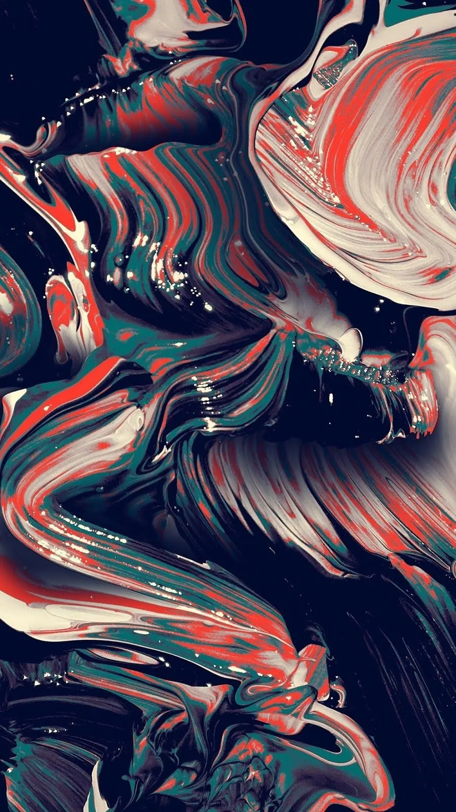 3D paint abtract wallpaper mobile Mobile Walls