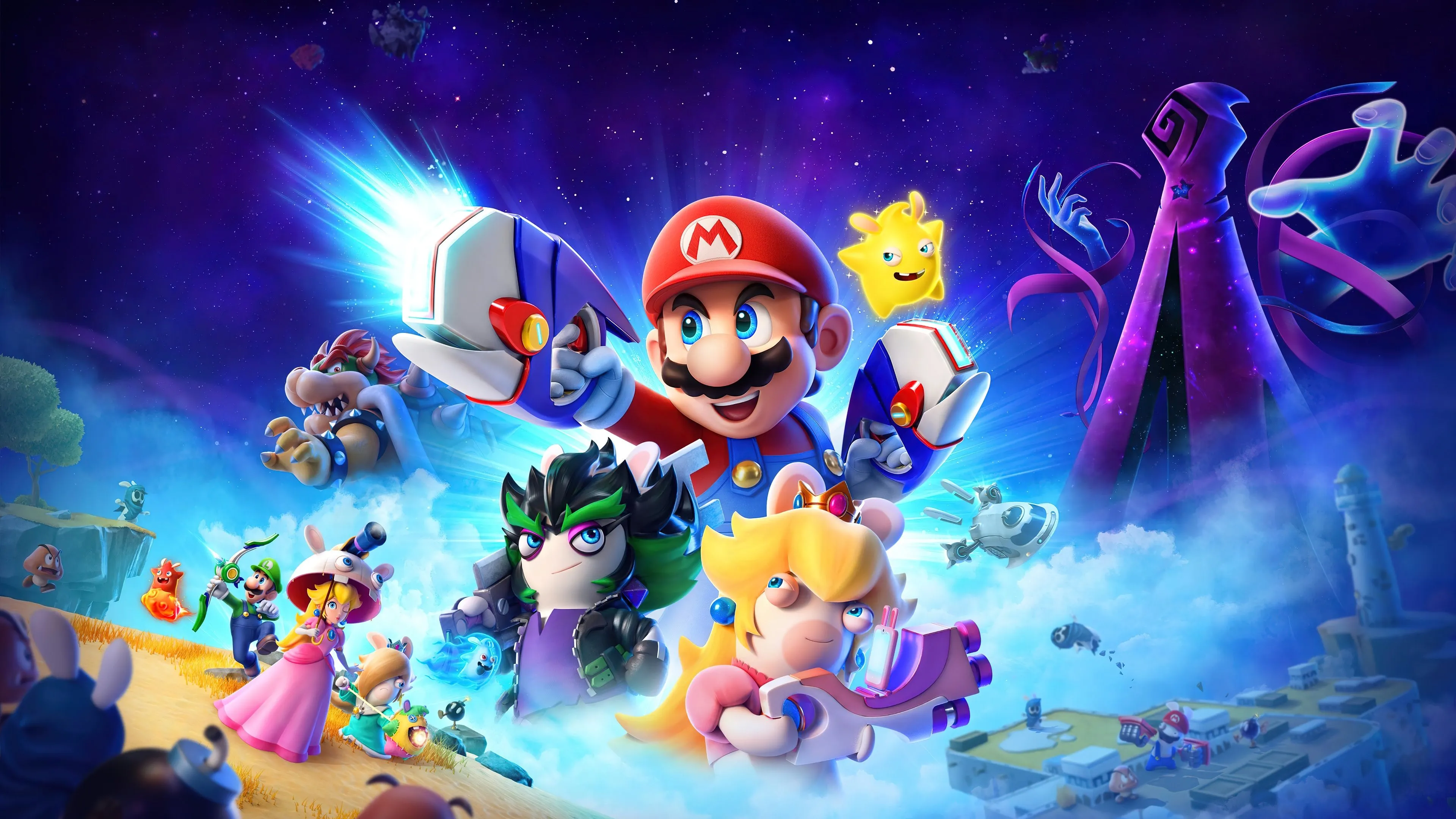 Mario And Rabbids Sparks Of Hope 4K, HD Wallpaper