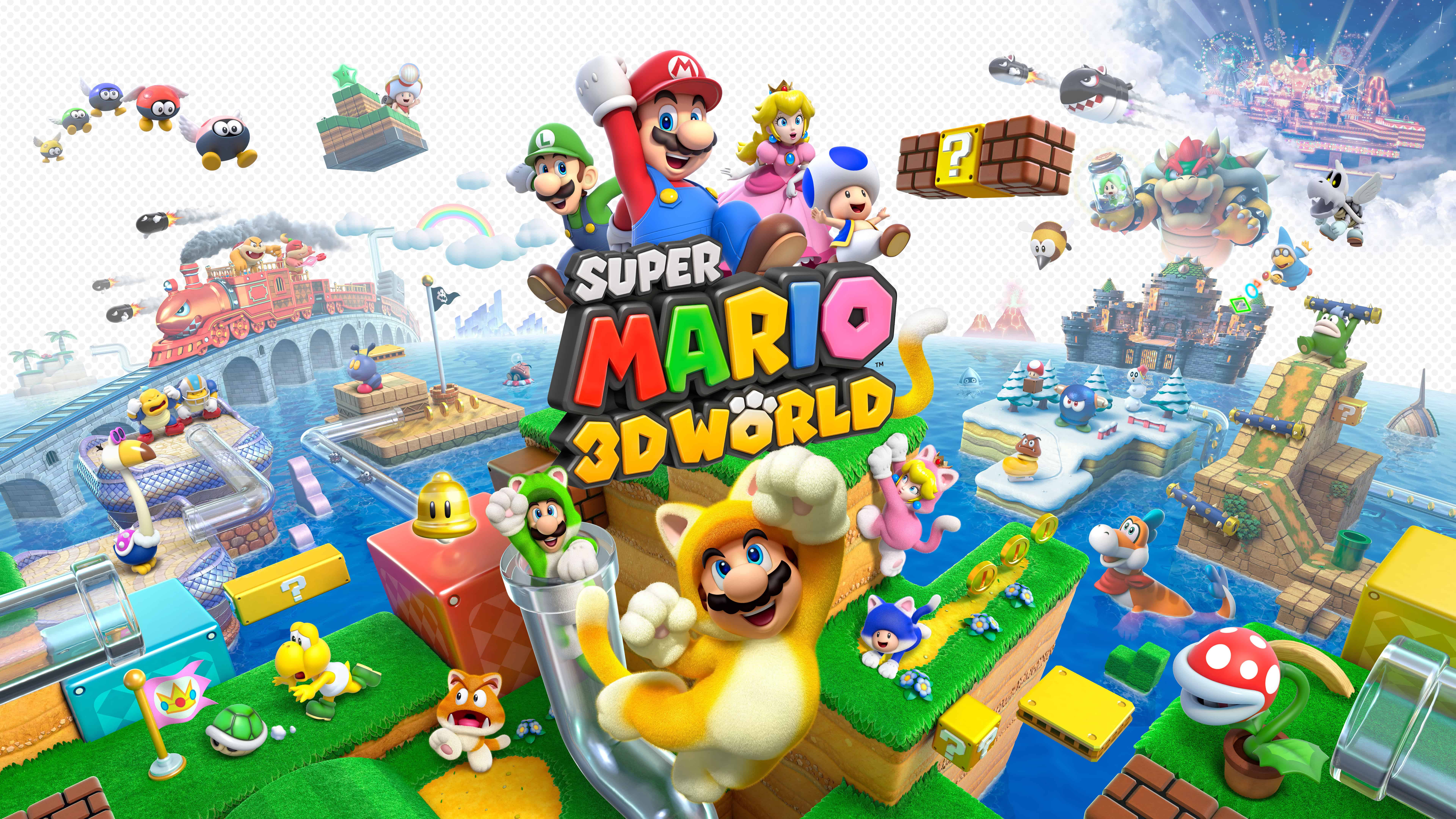 Super Mario 8K Wallpaper