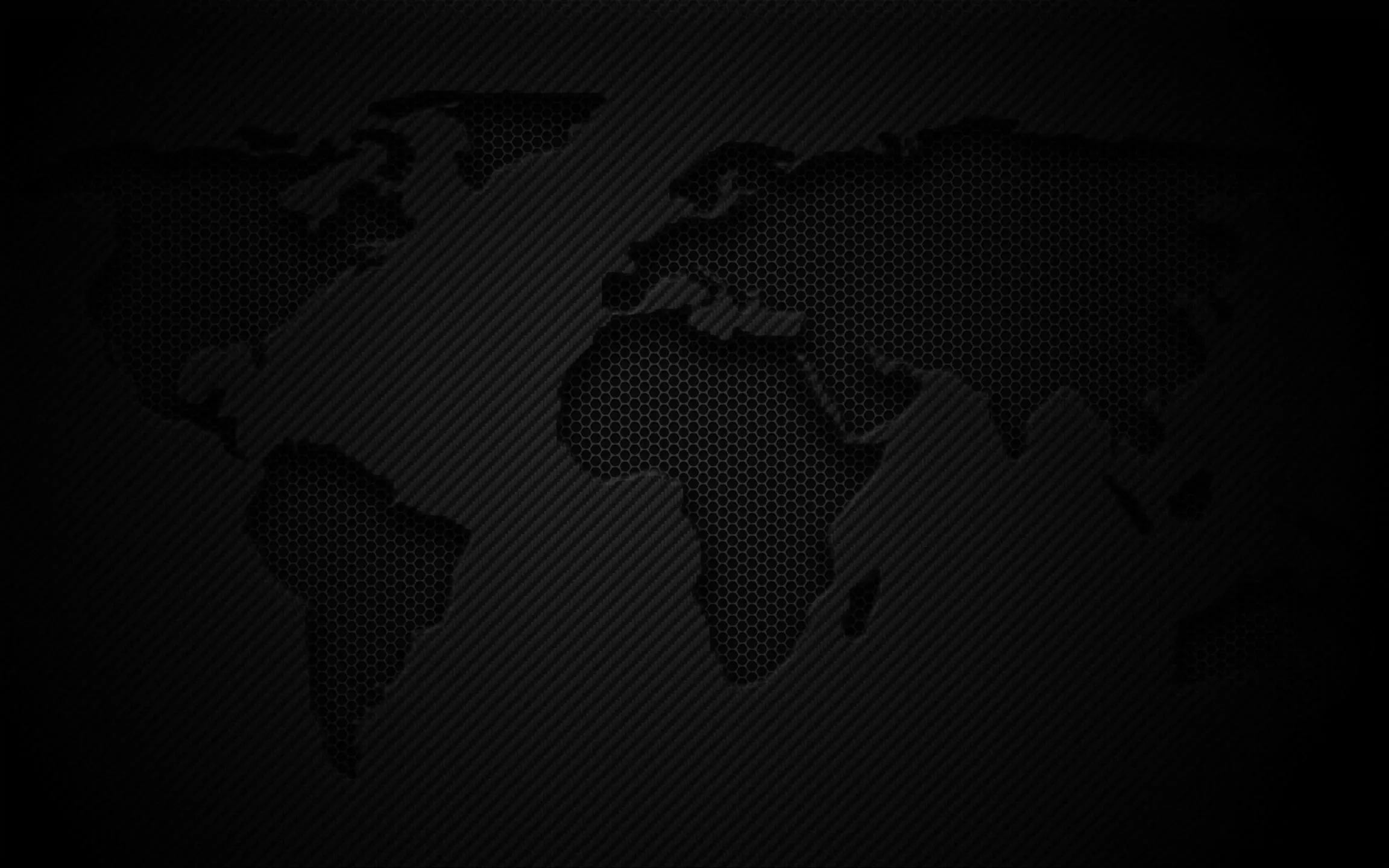 World Map Dark MacBook Air Wallpaper Download