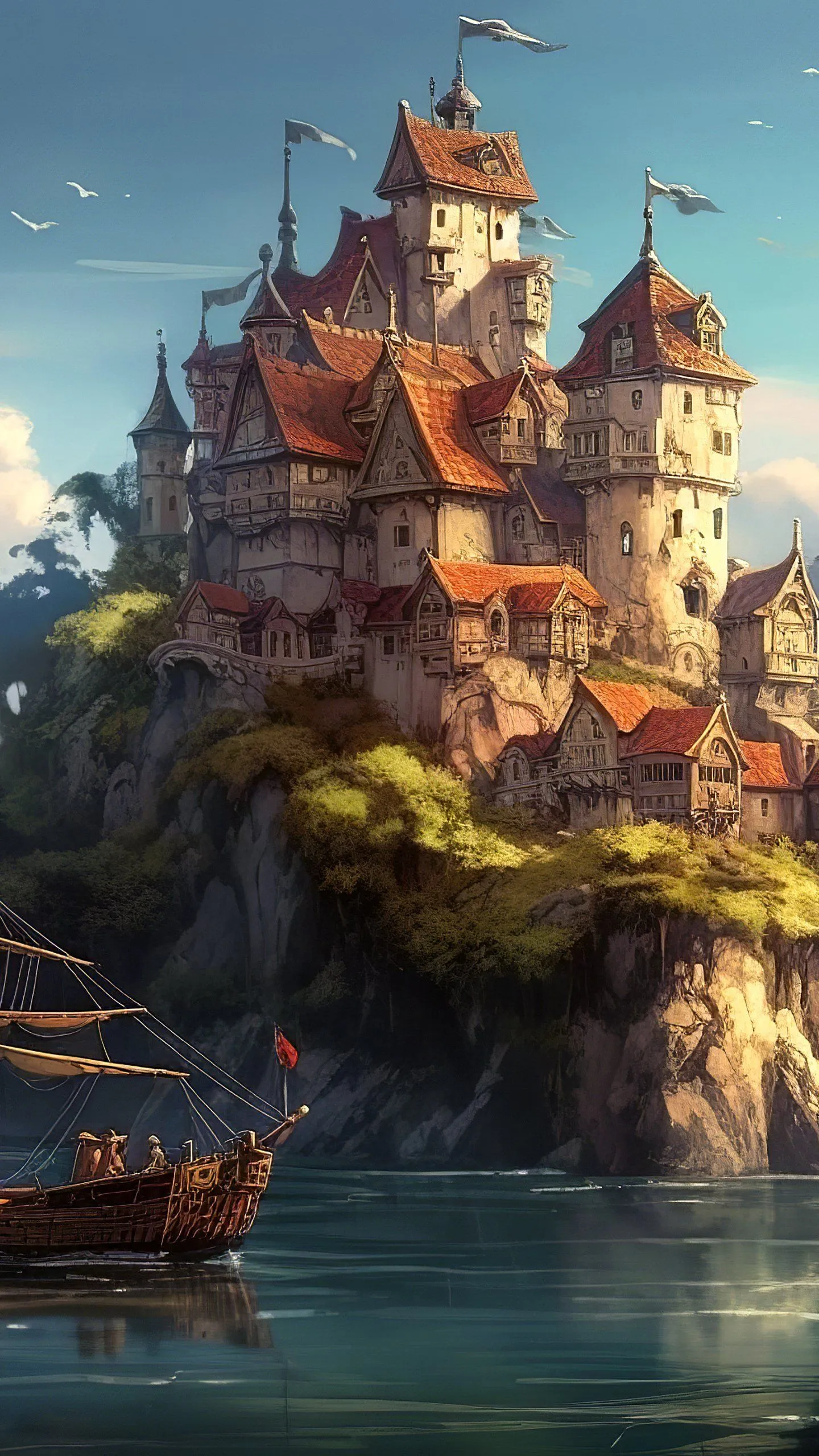 Castle Phone Wallpaper and iPhone Background: Free HD Download