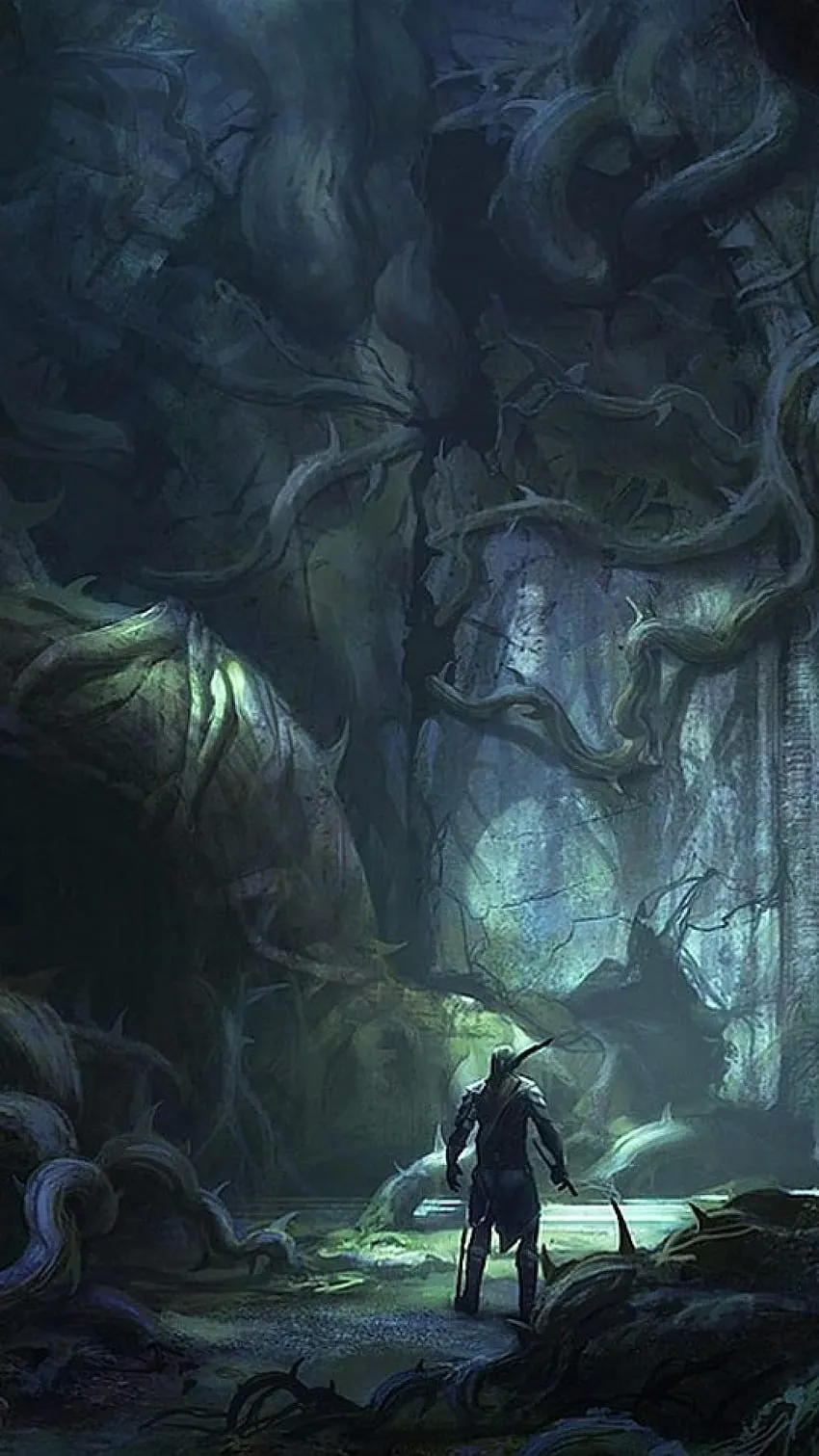 Dark fantasy phone HD phone wallpaper