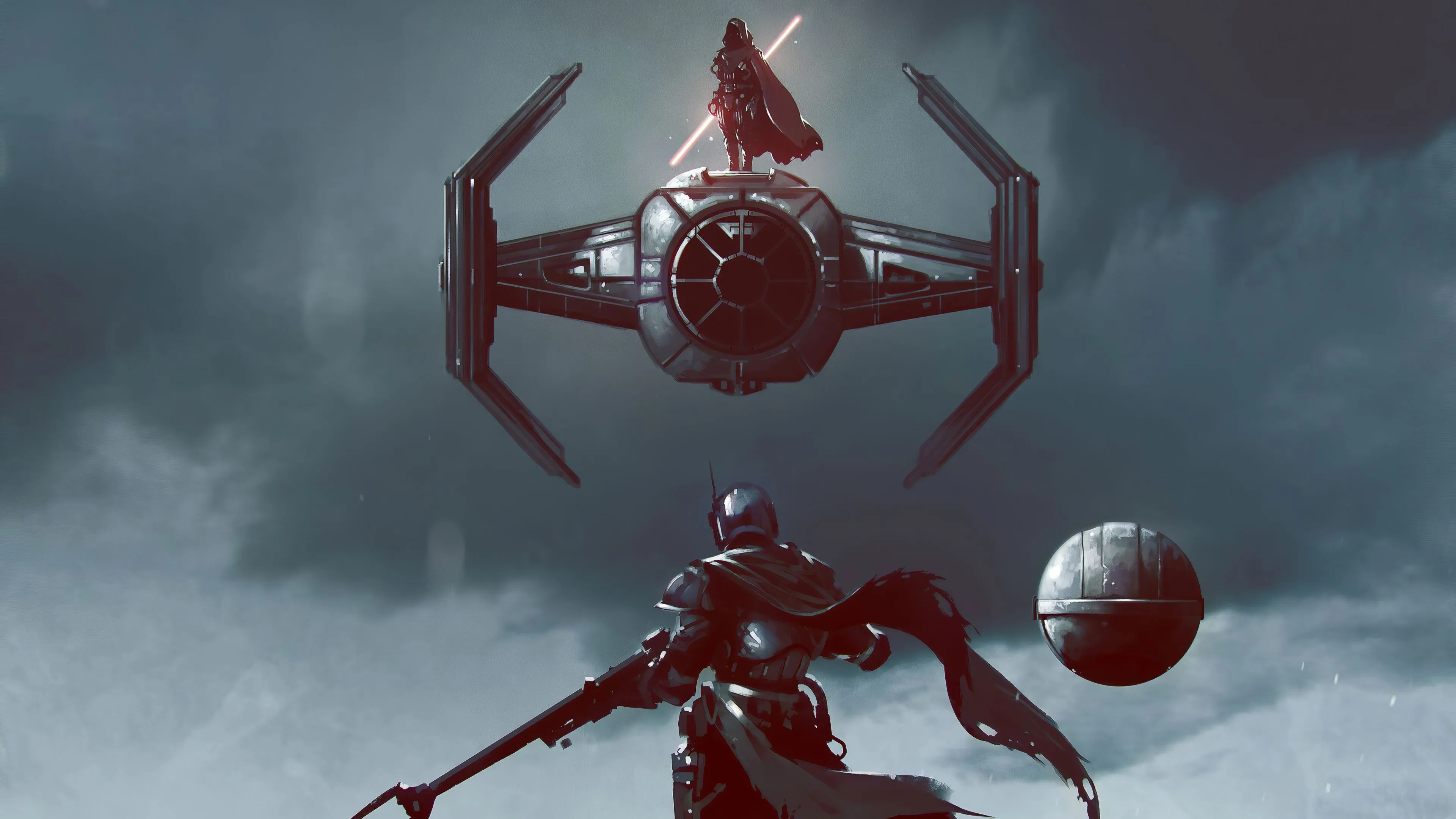 Phone wallpaper: Sith (Star Wars), The Mandalorian, Tv Show, Star Wars, The Mandalorian (Character), Tie Fighter 477274