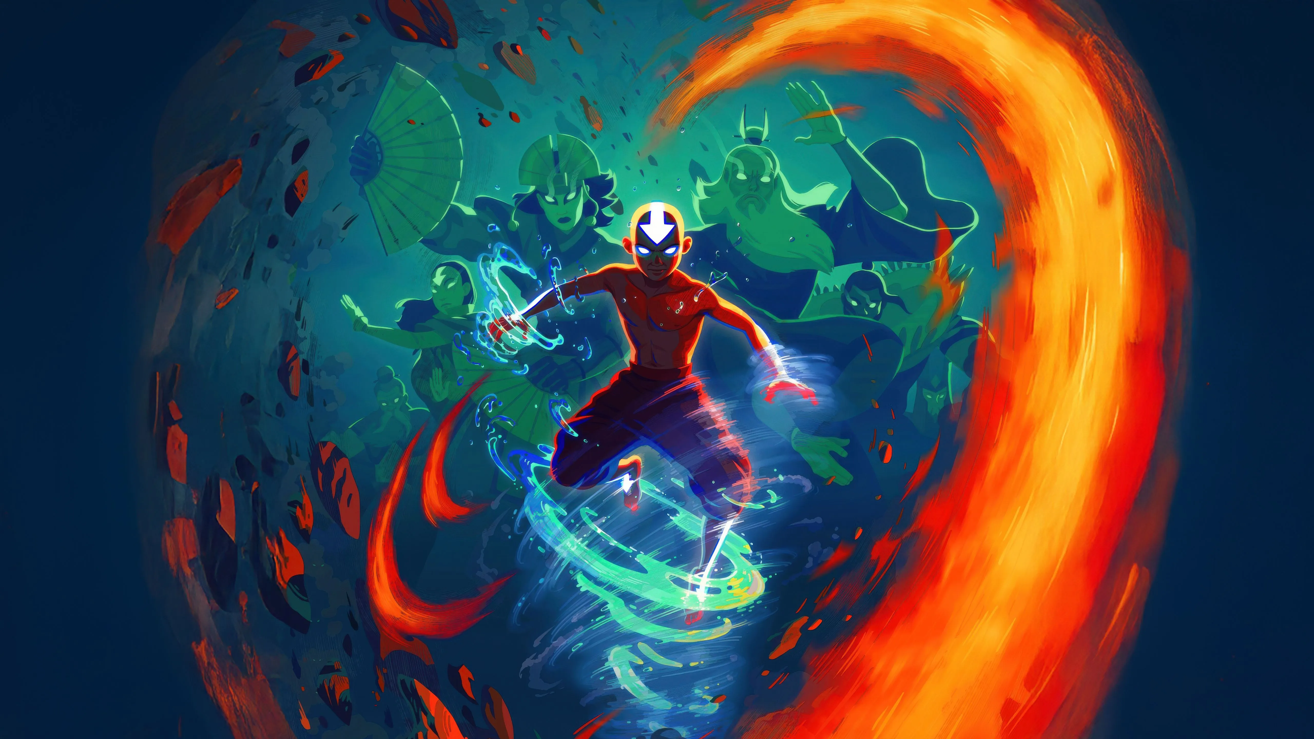 The Avatar State Wallpaper, HD Anime Wallpaper, 4k Wallpaper, Image, Background, Photos and Picture