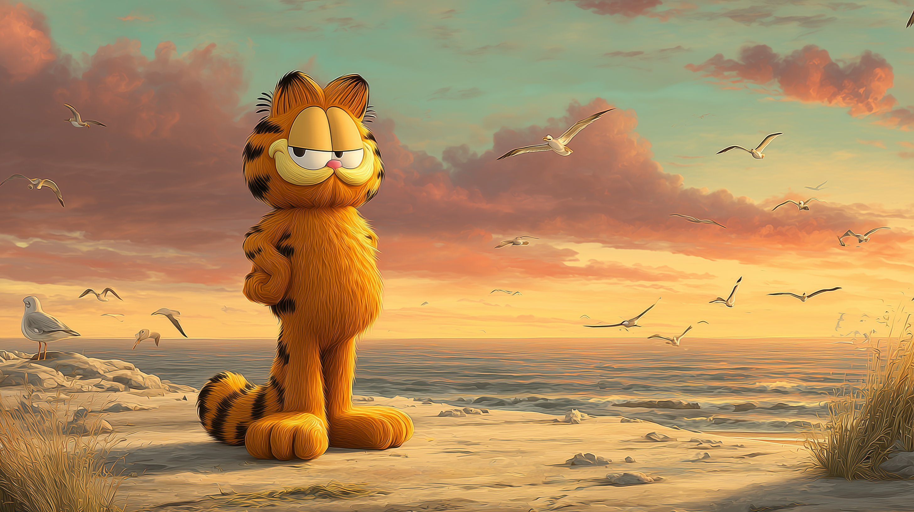 Garfield Wallpaper: HD & 4K Image Without Watermark