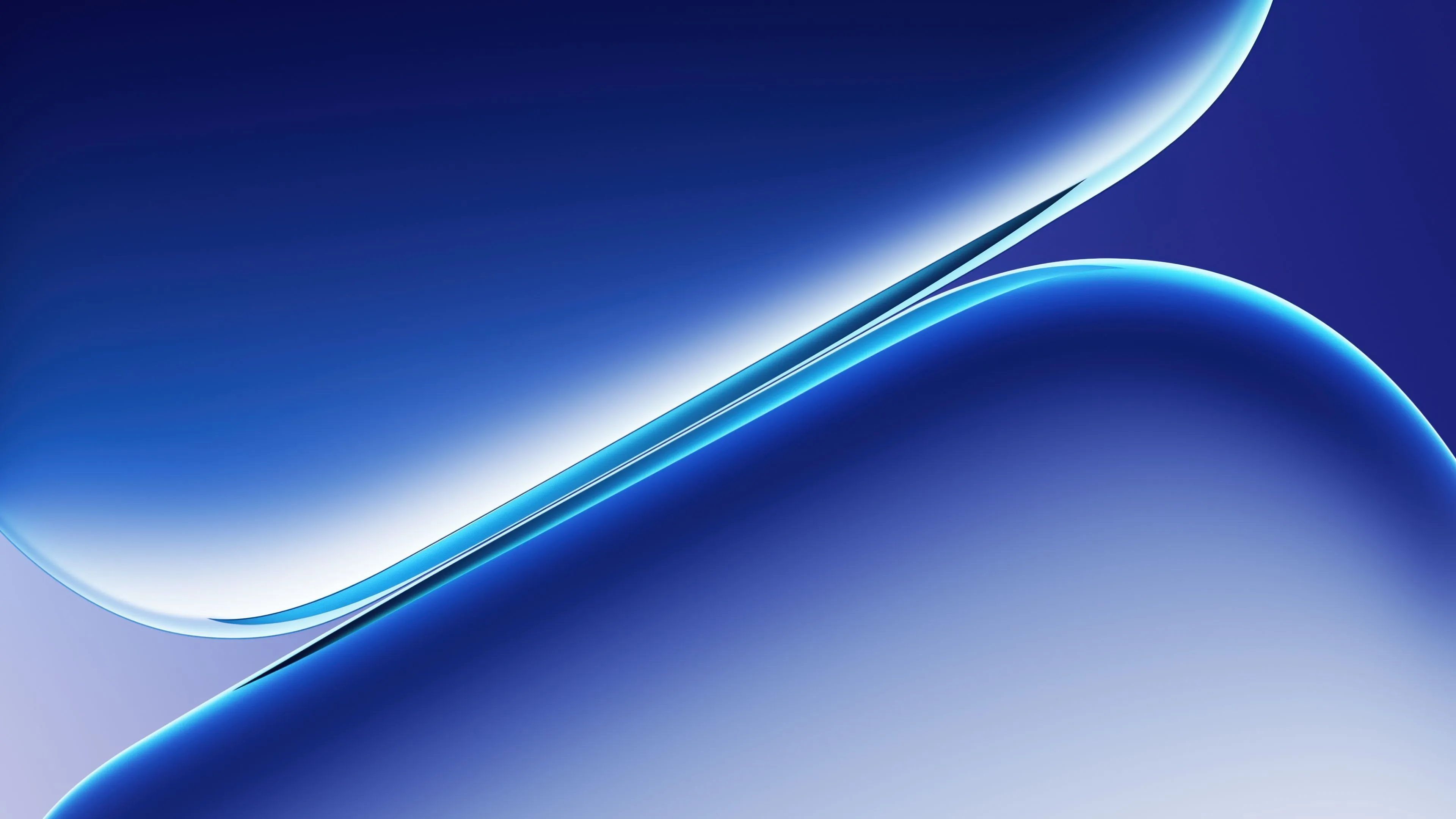 Blue abstract Wallpaper 4K, Gradient curves, OnePlus Pad Go 2