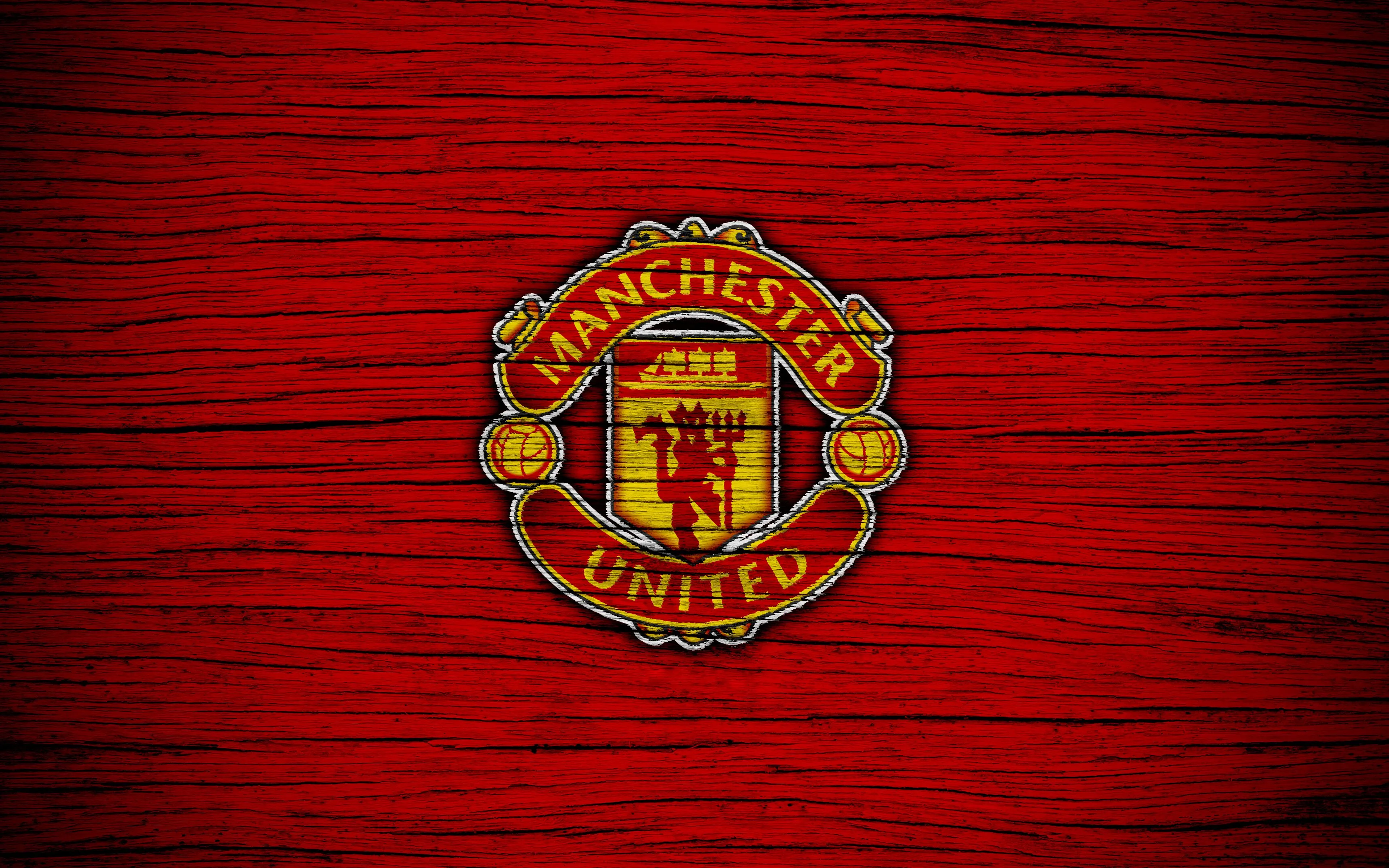 Desktop wallpaper: Manchester United F C, Sports, Logo, Soccer 4K free download for PC. 1531242