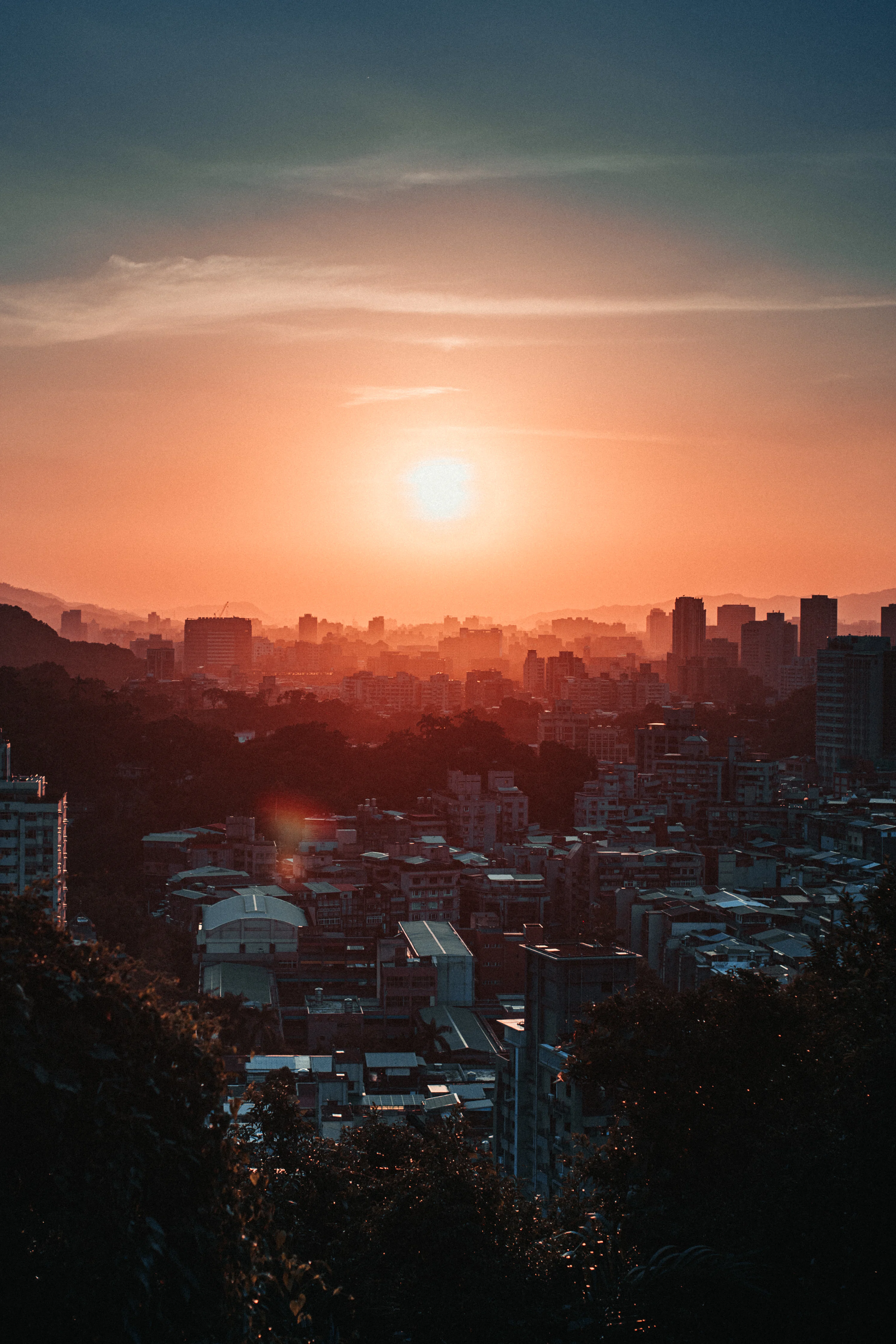 Best City Sunset Picture [HD]. Download Free Image