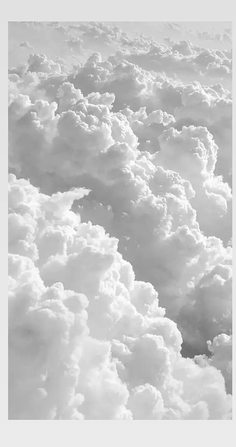 AestheticcloudsSara, aestethic, aesthetic, white, clouds, , ios14, iphone, HD phone wallpaper