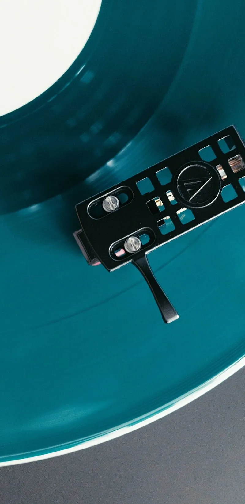 Vinyl, blue, music, player, record, vintage, HD phone wallpaper