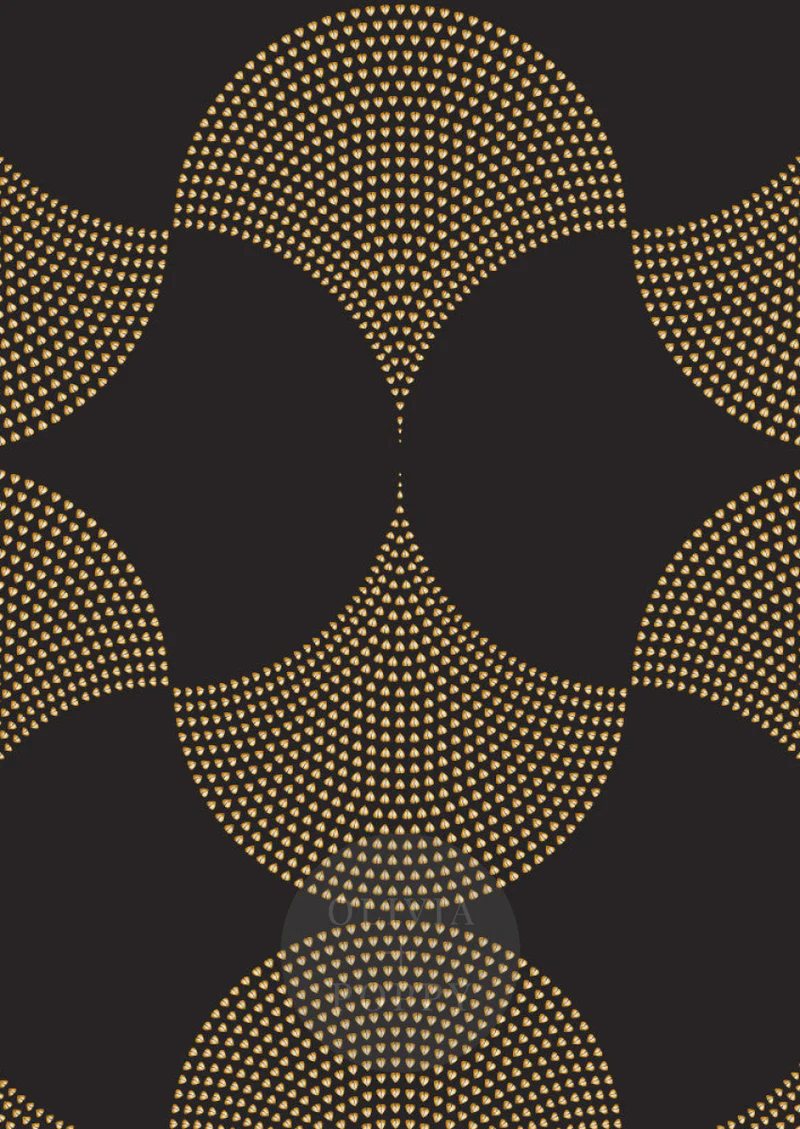 Art Deco Style Wallpaper. Olivia + Poppy