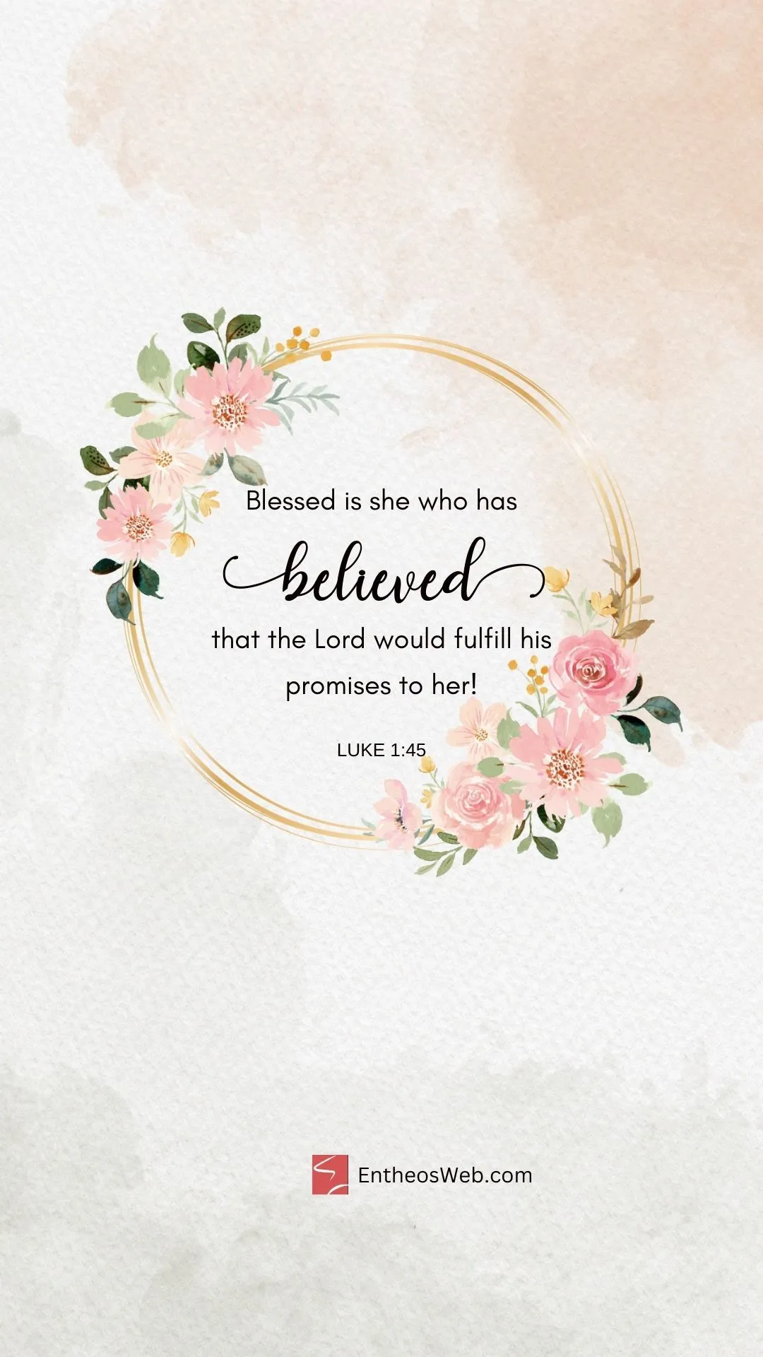 Christian Wallpaper with Bible Verses