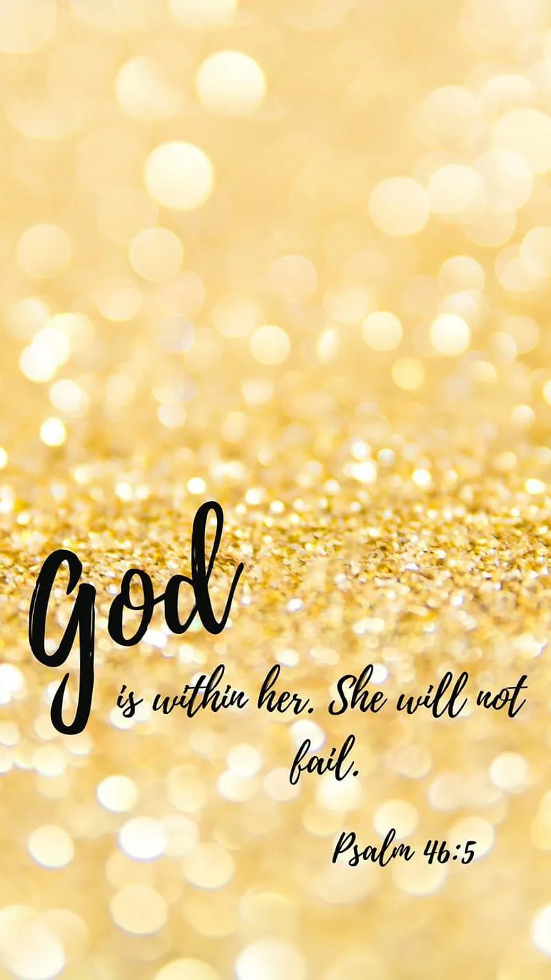 God, bible, gold, jesus, psalms, sparkle, verse, HD phone wallpaper