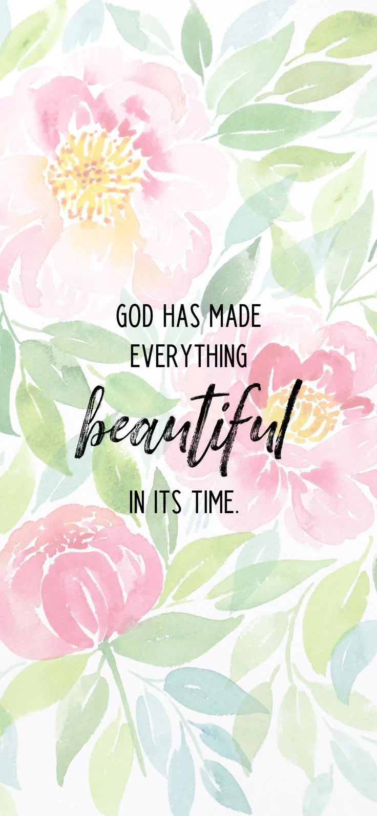 You Are Beautiful scripture lock screen