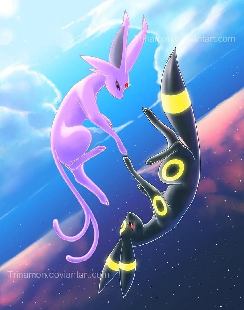 Umbreon And Espeon Umbreon and es HD phone wallpaper