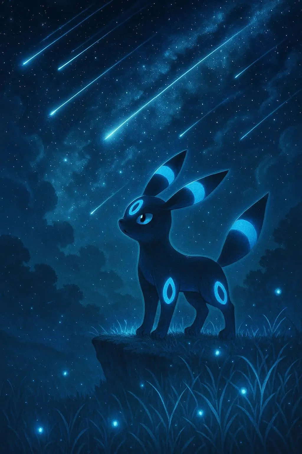 Download Umbreon Pokemon 4k HD Wallpaper Webp Mobile Background Wallpaper