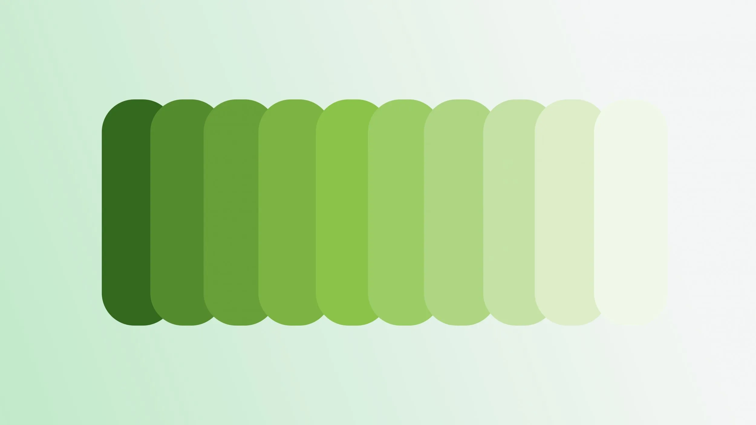 Minimalist Green Colour Palette