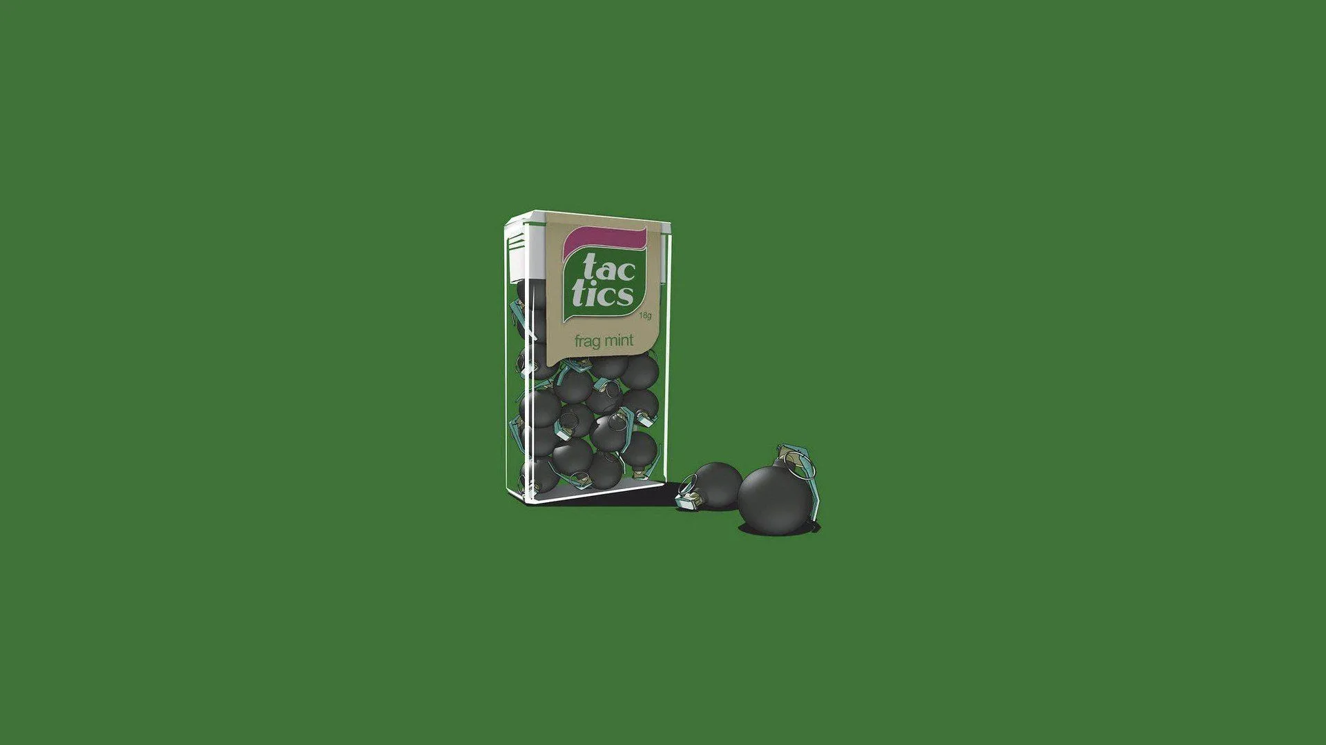 grenades, Green, Minimalism HD Wallpaper / Desktop and Mobile Image & Photo