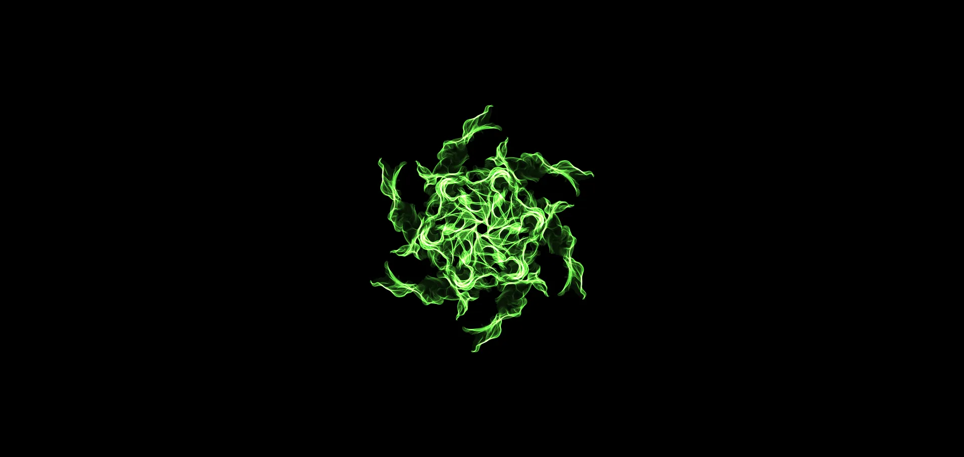 Download Minimalist Green Abstract Generative Abstract Green Wallpaperx910