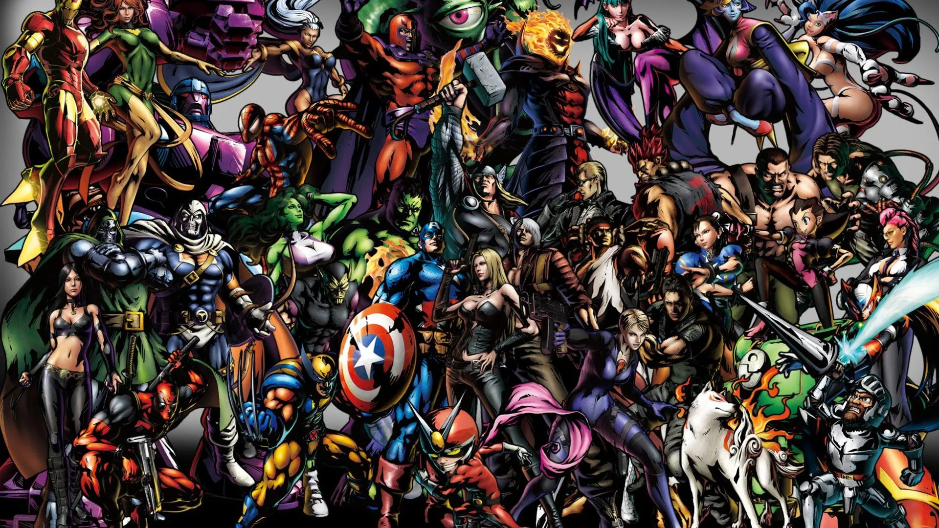 Marvel Characters HD Desktop Wallpaper 37988
