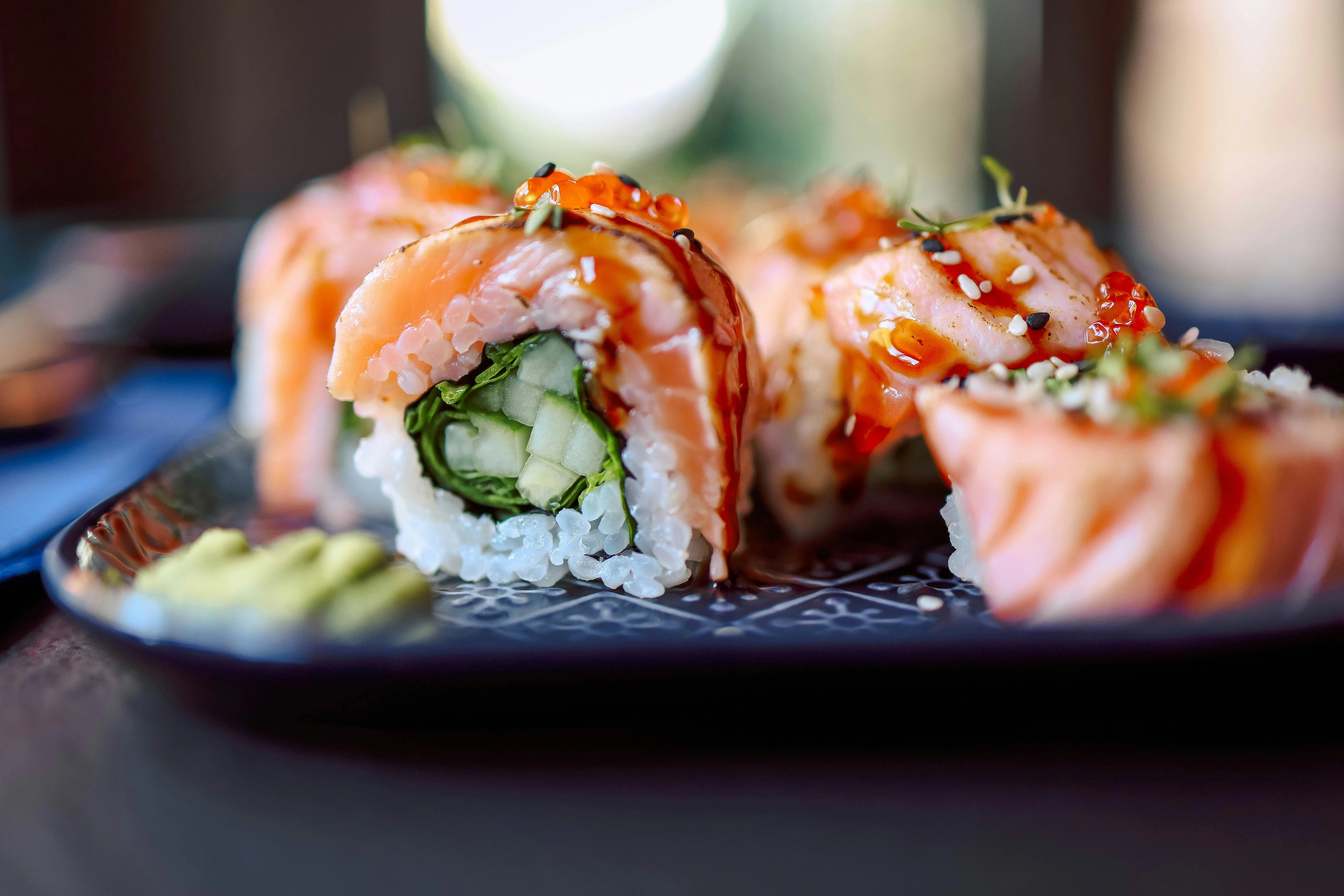 Close up of Sushi · Free