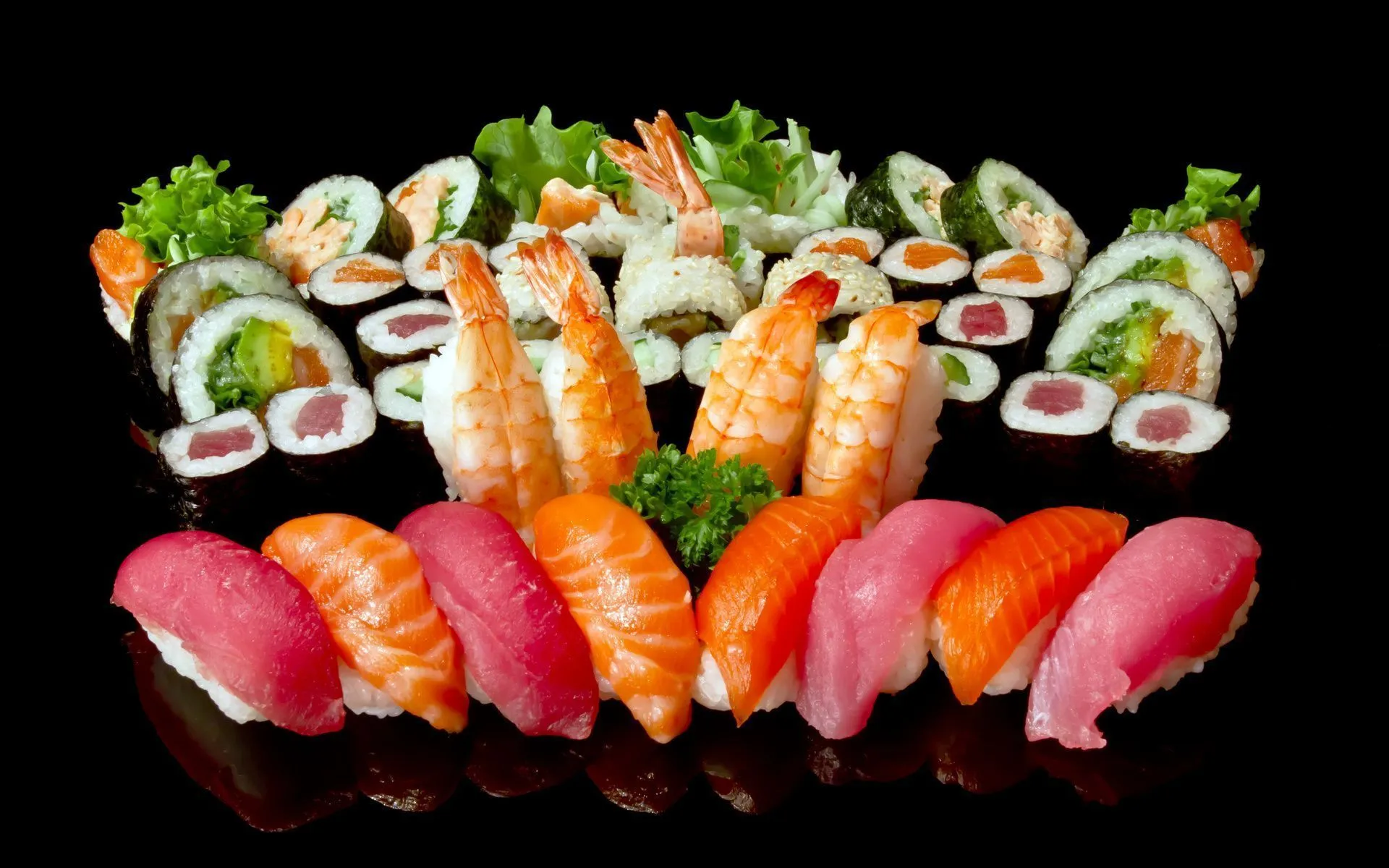 Sushi Wallpaper, HD Sushi Background on WallpaperBat