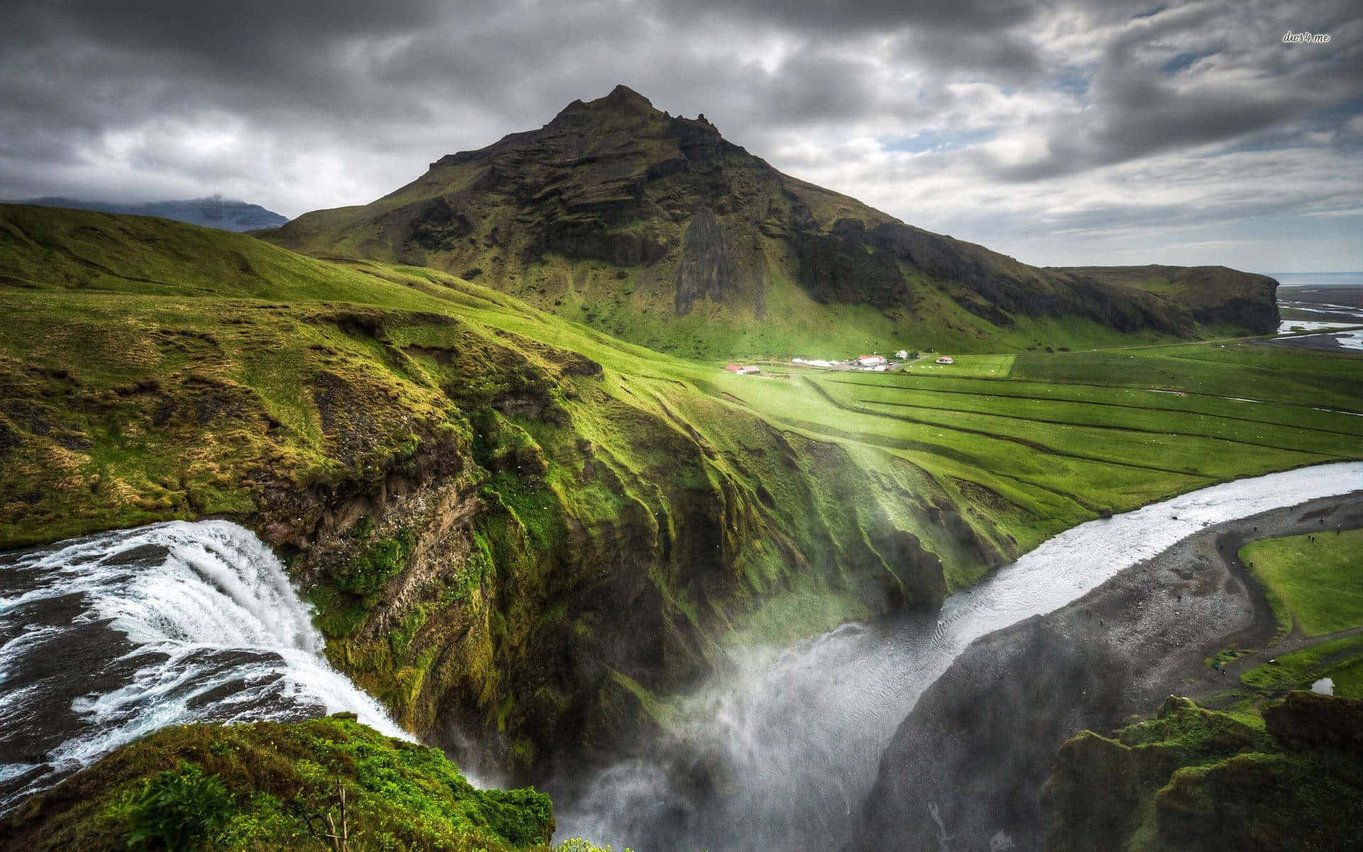 Download Landscape In Iceland Desktop Wallpaper