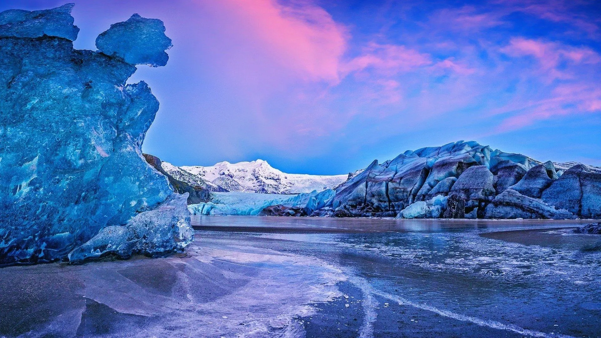 Icelandic Glacier Lake