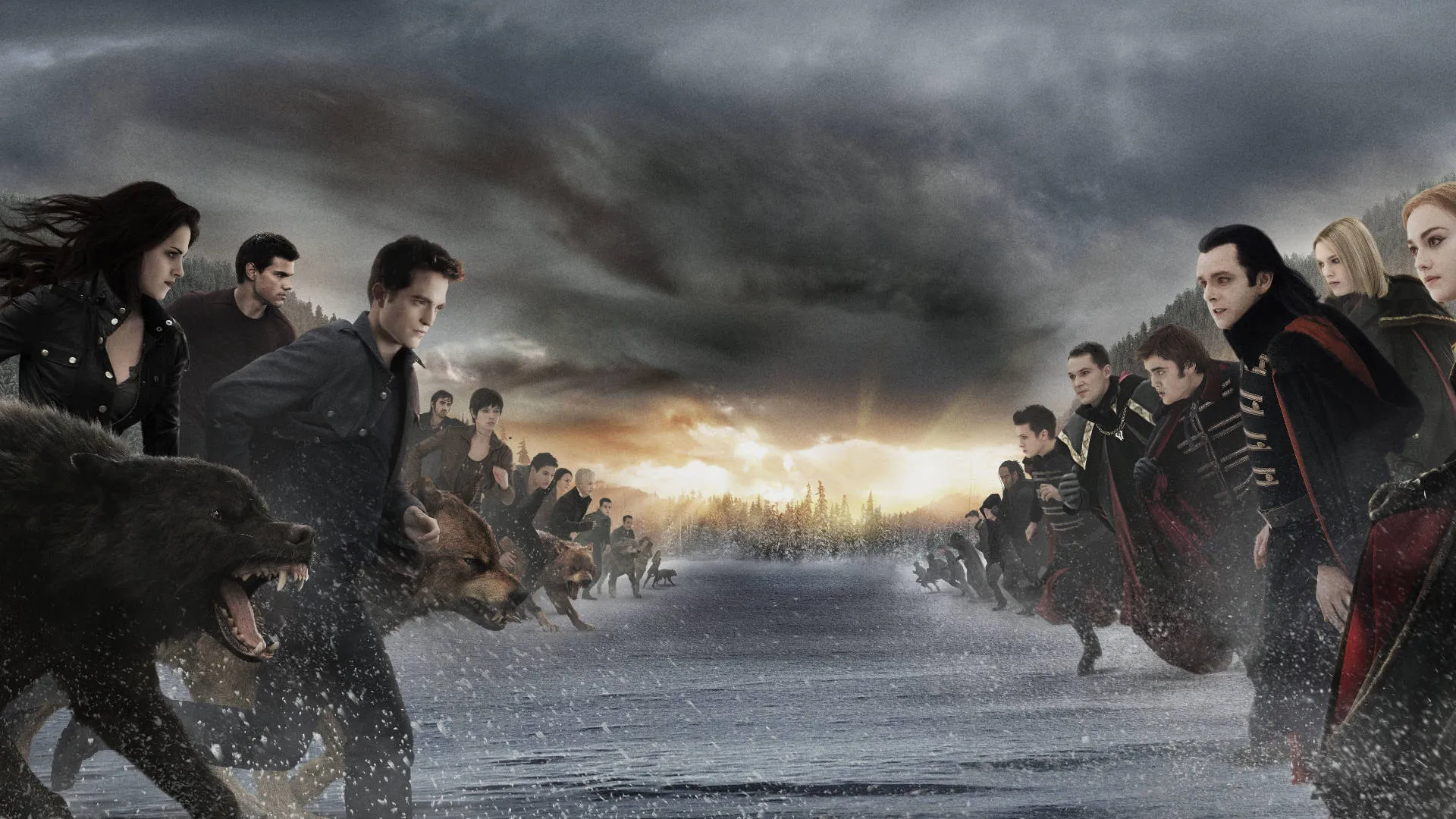 Download The Twilight Saga Breaking Dawn Fight Scene Wallpaper