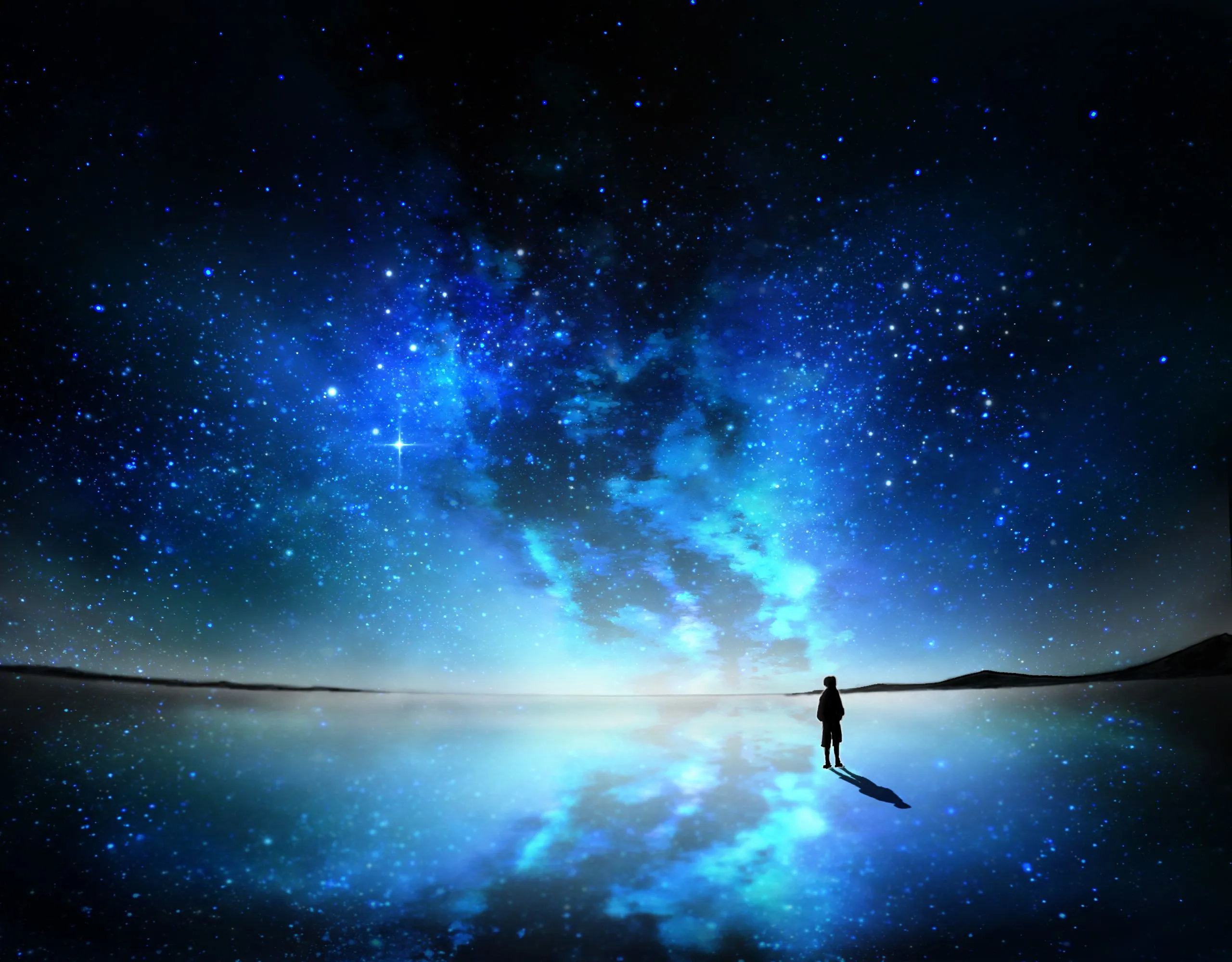 Sky Full Of Stars Anime Wallpaper, HD Anime Wallpaper, 4k Wallpaper, Image, Background, Photos and Picture