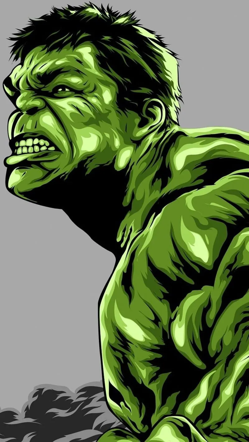 The Hulk, green, hero, incredible, HD phone wallpaper