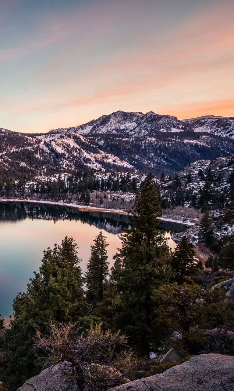 June Lake, California 4K UHD Wallpaper for UltraHD Desktop and TV, Widescreen and UltraWide Display, Smartphone and Tablet Devices