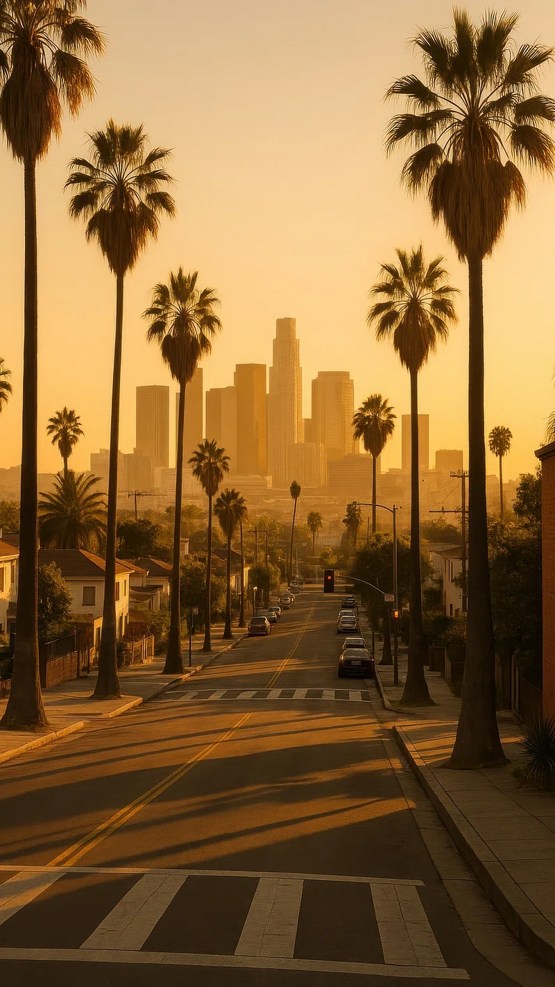 iPhone Wallpaper Los Angeles Image Wallpaper
