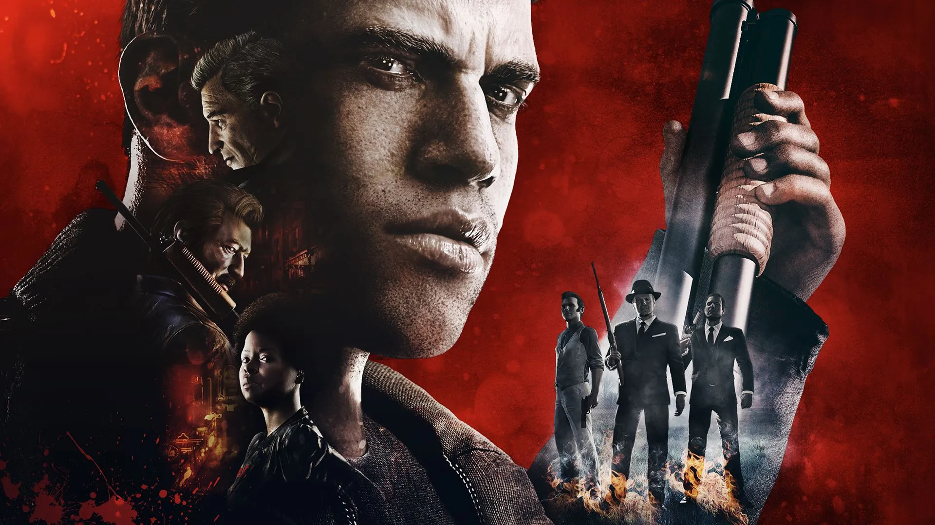 Mafia III HD Wallpaper: Intense Video Game Action in Stunning Detailx1080
