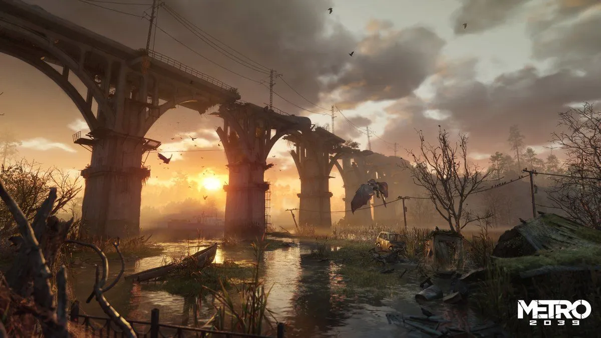Incredible Metro 2039 4K wallpaper