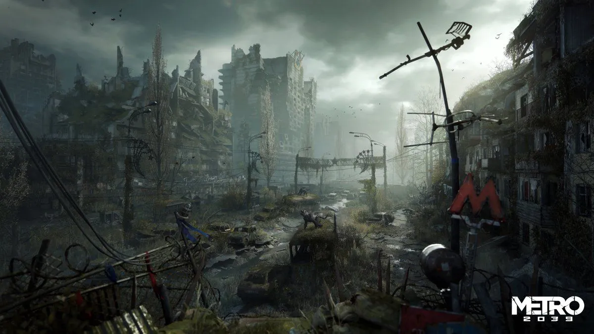 Incredible Metro 2039 4K wallpaper