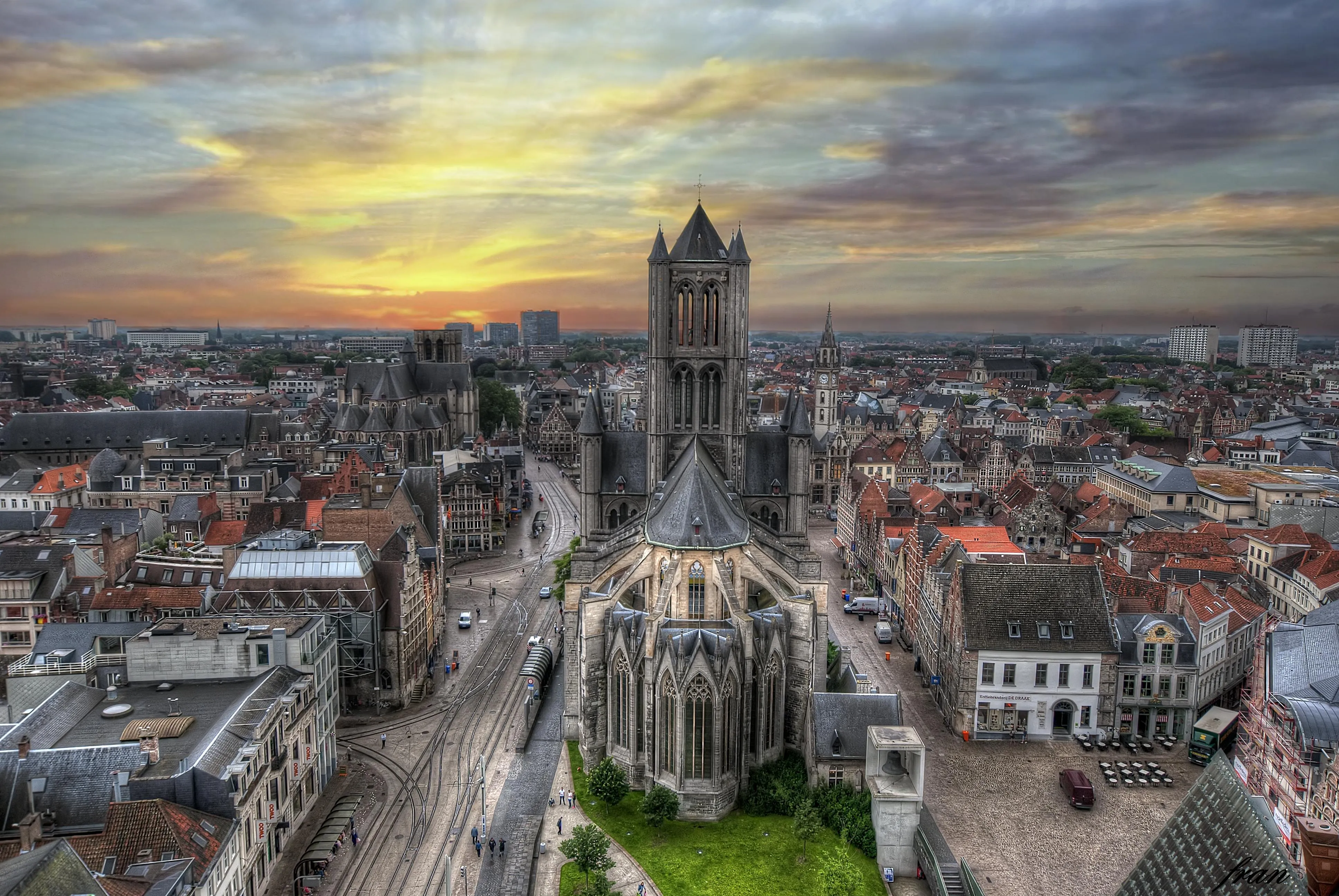 Free Ghent 4K Wallpaper & Desktop HD Background for PC